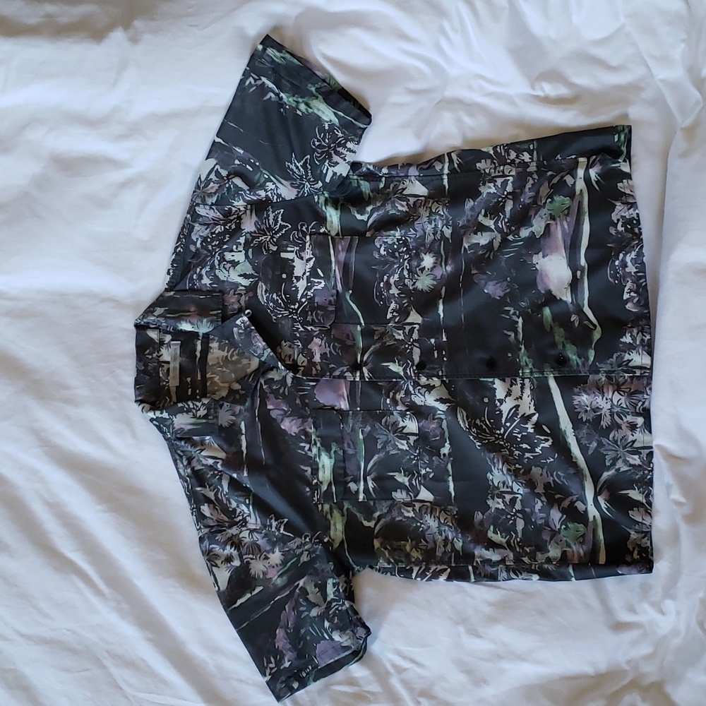 Outerknown Backyard Shirt Camp Collar Large
